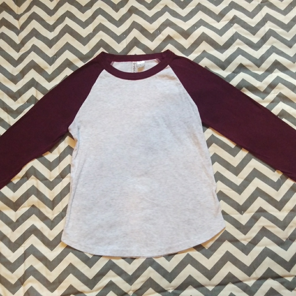 ⚾Raglan 3/4 sleeve T-shirt